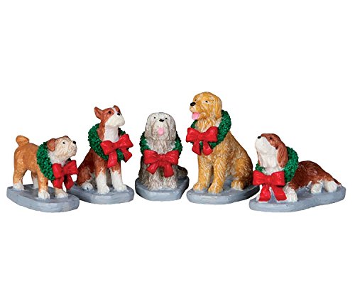 Lemax - Christmas Pooch, Set Of 5 von Lemax