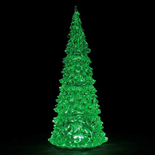 Lemax - Crystal Lighted Tree - 3 Color Changeable - Large - B/o (4.5v) - Weihnachtshäuser & Weihnachtsdörfer von Lemax