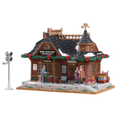 Lemax Christmas Village East Junction Station Batteriebetriebene LED – 75256 von Lemax