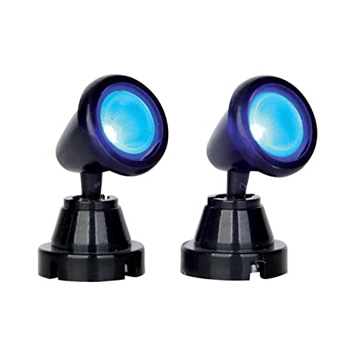 Lemax - Round Spot Light - Blue - Set of 2 - B/o (4.5v) von Lemax