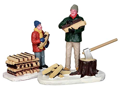 Lemax - Stacking Firewood, Set Of 2 von Lemax