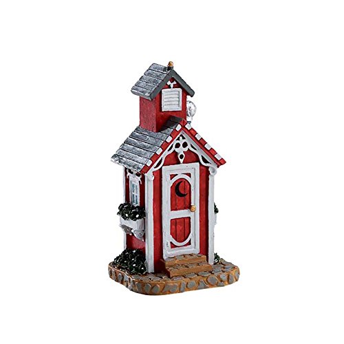 LEMAX - Victorian Outhouse 74233 - Harz - Handbemalt - Brown - Tischplatte - Sculpture LEMAX - Victorian Outhouse 74233 - Harz - Handbemalt - Brown - Tischplatte - Sculpture von Lemax