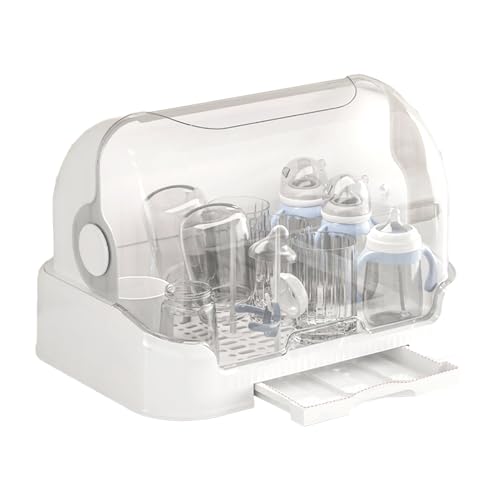 Lembeauty Babyflasche Trockengestell | Trockensta?nder Fu?r Babyflaschen Mit Deckel | Abtropfgestell Babyflaschen | Wiederverwendbare Babyflasche Halter Baby Zubehör Für Flaschen Sauger Tassen Lembeauty Babyflasche Trockengestell | Trockensta?nder Fu?r Babyflaschen Mit Deckel | Abtropfgestell Babyflaschen | Wiederverwendbare Babyflasche Halter Baby Zubehör Für Flaschen Sauger Tassen von Lembeauty
