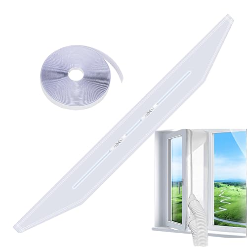 Lembeauty Fensterabdichtungsset Für Mobile Klimageräte,Klebend Montiert Wetterdichtung Für Klimageräte | Klebestoff Barriere Für Wohnmobile Garage von Lembeauty