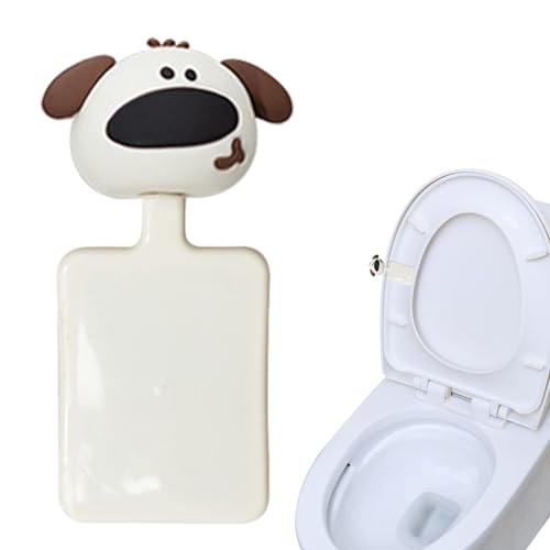 Lembeauty Toilettensitz Heber | Verstellbarer Toilettensitz Heber Griff | Verstellbare Toilette Vermeiden Berühren Sitz Toilettendeckel Heber Selbstklebende Toilette Zubehör Für Home Badezimmer von Lembeauty
