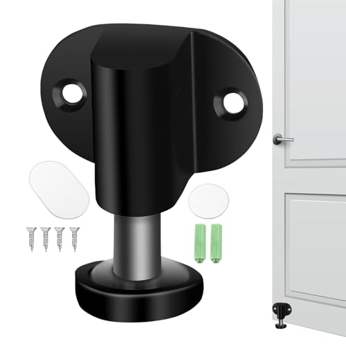 Türstopper - Magnetischer Türstopper Bodenmontage Halt - Justierbarer Klemmschutz Ohne Bohren Für Büro Küche Wohnheim Wohnung Haus Restaurant Wohnzimmer Teppich Fliese Beton von Lembeauty