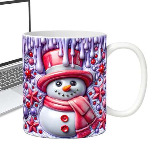 Weihnachts Tasse,Keramik Weihnachtstassen | 350ml 3D Design Trinkgefäß Mit Für Küche Tee Schokolade Geburtstag Urlaub Mädchen Weihnachtszeit Weihnachts Tasse,Keramik Weihnachtstassen | 350ml 3D Design Trinkgefäß Mit Für Küche Tee Schokolade Geburtstag Urlaub Mädchen Weihnachtszeit von Lembeauty