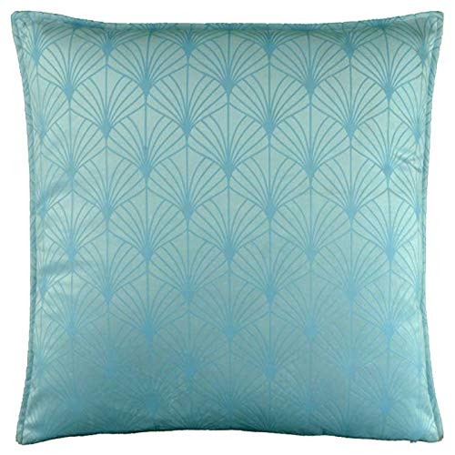 Lemetex Kissenhülle, Kissenbezug Art Deco 45x45cm Blue Haze hellblau von Lemetex