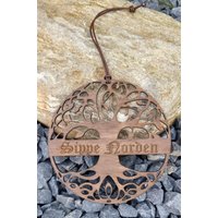 Türschild Loop Wikinger Sippe Wikingerdeko Türschild Loop Wikinger Sippe Wikingerdeko von LemmysHolzschmiede