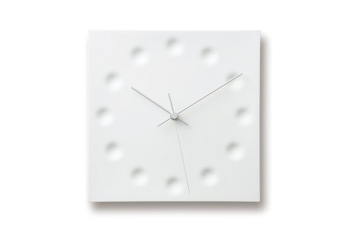 Lemnos Wanduhr Drops Draw The Existance - Porzellan Designer Uhr Ohne Tickgeräusche Aus Japan - Modern Mit Schleichender Sekunde - Küchenuhr, Uhr Wohnzimmer Lemnos Wanduhr Drops Draw The Existance - Porzellan Designer Uhr Ohne Tickgeräusche Aus Japan - Modern Mit Schleichender Sekunde - Küchenuhr, Uhr Wohnzimmer von Lemnos