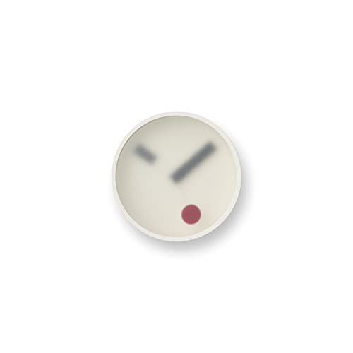Lemnos Wanduhr Kehai weiß/Kleine Designer Wanduhr ohne Tickgeräusche aus Japan/Kaminuhr und Uhr Wohnzimmer/Clock – Farbe weiß Lemnos Wanduhr Kehai weiß/Kleine Designer Wanduhr ohne Tickgeräusche aus Japan/Kaminuhr und Uhr Wohnzimmer/Clock – Farbe weiß von Lemnos