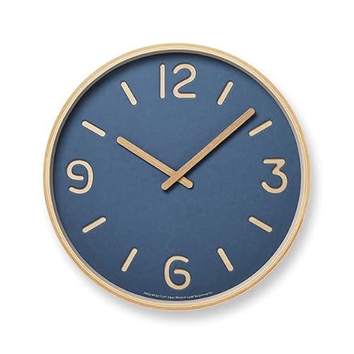 Lemnos Thomson Paper Wanduhr - Holz aus Japan, Designer-Uhr Ohne Tickgeräusche, Modern Mit Schleichender Sekunde, Küchenuhr, Wohnzimmer Clock Lemnos Thomson Paper Wanduhr - Holz aus Japan, Designer-Uhr Ohne Tickgeräusche, Modern Mit Schleichender Sekunde, Küchenuhr, Wohnzimmer Clock von Lemnos