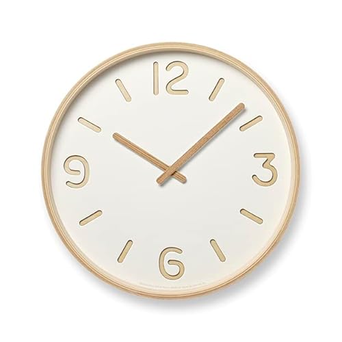 Lemnos Wanduhr Thomson Paper/Wanduhr Holz aus Japan/Designer Wanduhr ohne Tickgeräusche/Wanduhr modern mit schleichender Sekunde/Küchenuhr, Uhr Wohnzimmer/Clock Lemnos Wanduhr Thomson Paper/Wanduhr Holz aus Japan/Designer Wanduhr ohne Tickgeräusche/Wanduhr modern mit schleichender Sekunde/Küchenuhr, Uhr Wohnzimmer/Clock von Lemnos
