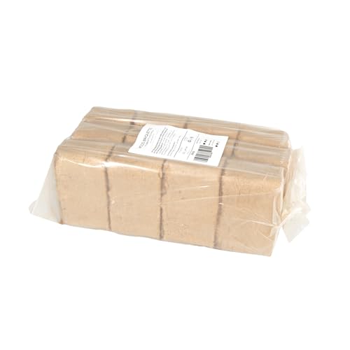 LEMODO Holzbriketts | Weichholzbriketts mit Langer Brenndauer | Briketts für Kaminofen, Holzofen und Schwedenofen | Holzbriketts 10kg eingeschweißt | 12 Kaminbriketts pro Packung von Lemodo