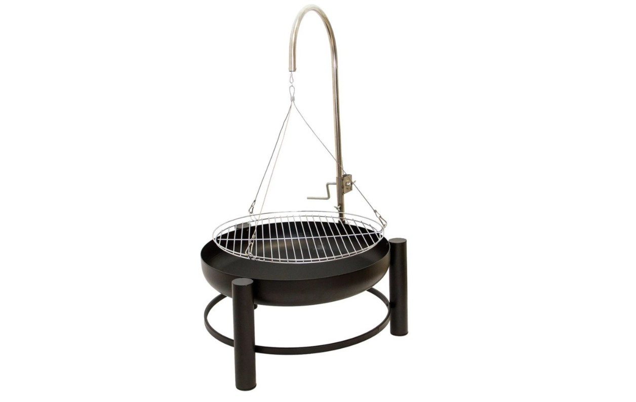 Lemodo Holzkohlegrill Schwenkgrill mit höhenverstellbarem Grillrost Lemodo Holzkohlegrill Schwenkgrill mit höhenverstellbarem Grillrost von Lemodo