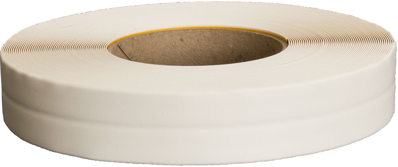 Lemodo Sockelleiste Knickwinkel selbstklebend, L: 500 cm, H: 1.8 cm, 1-St., 1 Stück á 25m, 18mm breit, 25m länge, doppelseitiges Klebeband von Lemodo