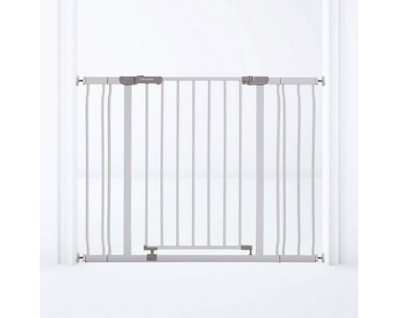 Lemodo Treppenschutzgitter Treppenschutzgitter, Türschutzgitter "Ava Gate Plus", 75-108 cm, Treppenschutz als auch Türschutzgitter, mit Erweiterung bis 108 cm von Lemodo