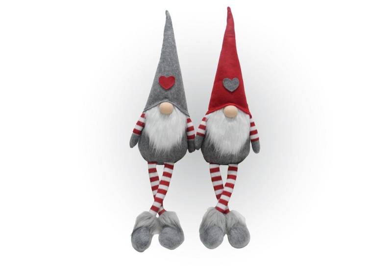 Lemodo Wichtel Kantenhocker 2er Set, Weihnachtsdeko von Lemodo