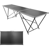 Tapeziertisch klappbar, Arbeitstisch mit Messskala, Mehrzwecktisch, Flohmarkttisch von Lemodo