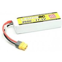LemonRC Modellbau-Akkupack (LiPo) 11.1V 2600 mAh Zellen-Zahl: 3 35 C Softcase XT60 von LemonRC