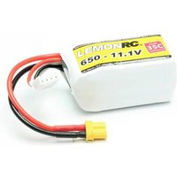 LemonRC Modellbau-Akkupack (LiPo) 11.1V 650 mAh Zellen-Zahl: 3 35 C Softcase XT30 von LemonRC