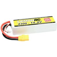 LemonRC Modellbau-Akkupack (LiPo) 14.8V 4300 mAh Zellen-Zahl: 4 35 C Softcase XT90 von LemonRC