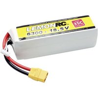 LemonRC Modellbau-Akkupack (LiPo) 18.5V 6300 mAh Zellen-Zahl: 5 35 C Softcase XT90 von LemonRC