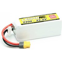 LemonRC Modellbau-Akkupack (LiPo) 22.2V 2200 mAh Zellen-Zahl: 6 35 C Softcase XT60 von LemonRC