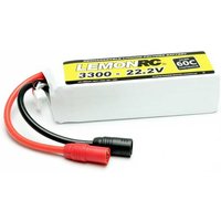 LemonRC Modellbau-Akkupack (LiPo) 22.2V 3300 mAh Zellen-Zahl: 6 60 C Softcase AS150 von LemonRC
