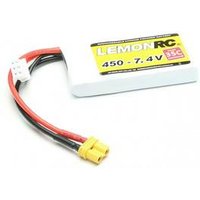 LemonRC Modellbau-Akkupack (LiPo) 7.4V 450 mAh Zellen-Zahl: 2 35 C Softcase XT30 von LemonRC