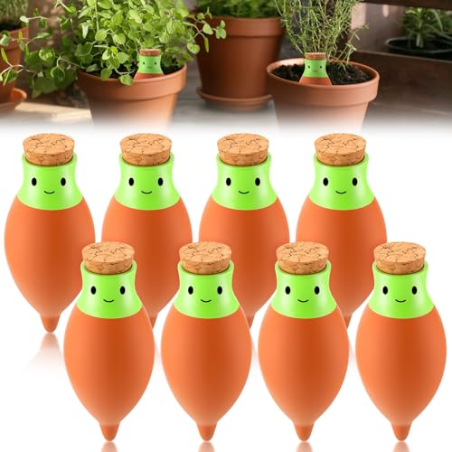 LemonRoad Ollas Pflanzen-Bewässerungskugeln, selbstbewässernder Pflanzeinsatz, Terrakotta-Bewässerungsspieß, Ton, Pflanzgefäß, Bewässerungsgerät für drinnen und draußen, mit 2 Wochen, einfach zu LemonRoad Ollas Pflanzen-Bewässerungskugeln, selbstbewässernder Pflanzeinsatz, Terrakotta-Bewässerungsspieß, Ton, Pflanzgefäß, Bewässerungsgerät für drinnen und draußen, mit 2 Wochen, einfach zu von LemonRoad
