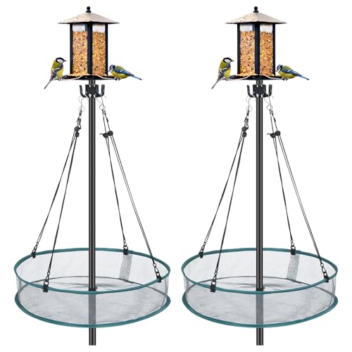 LemonRoad Vogelsamenfänger für den Außenbereich, 50,8 cm, Futterschale für Wildvögel, hängende Plattform, Futterkorb mit Löchern, passend für 2,5 cm Stange, Samenfänger für Finken, Garten, Hinterhof LemonRoad Vogelsamenfänger für den Außenbereich, 50,8 cm, Futterschale für Wildvögel, hängende Plattform, Futterkorb mit Löchern, passend für 2,5 cm Stange, Samenfänger für Finken, Garten, Hinterhof von LemonRoad