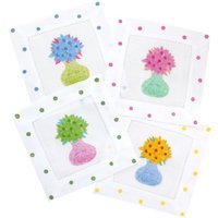 Frühling Blume Leinen Cocktail Servietten von LemondaisyDesign