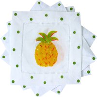 Leinen Ananas Cocktail Servietten Leinen Ananas Cocktail Servietten von LemondaisyDesign