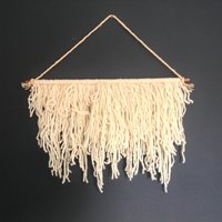 Handgefertigte Boho-Wollweberei von Lemondedenilo