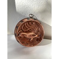 Vintage Geprägte Kupferform - Hahn von LemoniVintage