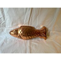 Vintage Reinkupfer Kupfer Fischform von LemoniVintage