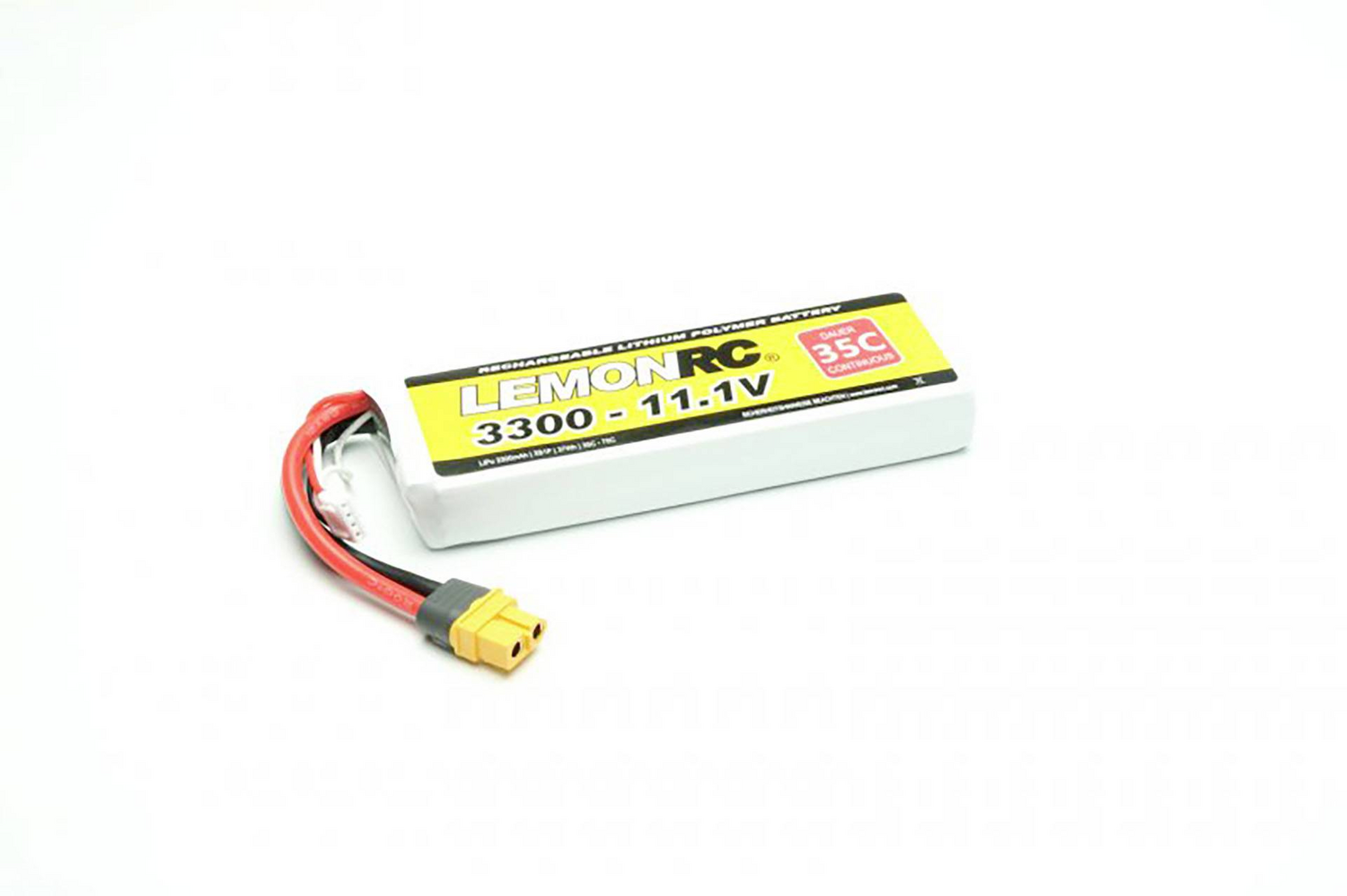Lemon Rc Modellbau Akkupack Li Po 11.1 V 3300m Ah Zellen Zahl: 3 35 C Softcase Xt60 B-Ware Lemon Rc Modellbau Akkupack Li Po 11.1 V 3300m Ah Zellen Zahl: 3 35 C Softcase Xt60 B-Ware von Lemonrc