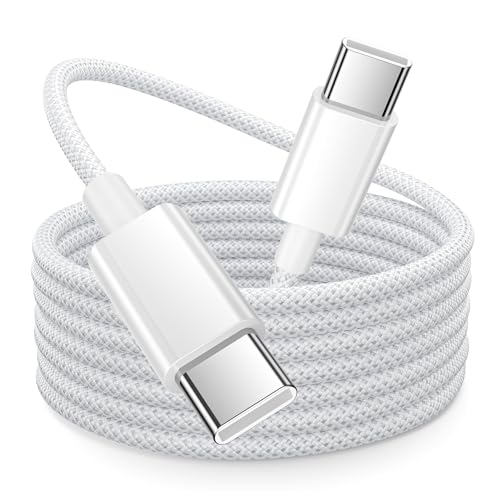 iPhone 15 16 Ladekabel 3M, 60W USB-C Kabel 3M Ladekabel USB C Schnellladekabel, Kabel Typ C Schnellladekabel für Apple iPhone 16 15 Pro Max/Plus,iPad Pro/Air/Mini 7 6/11 Gen/10 Gen,MacBook,Samsung von Lemsen