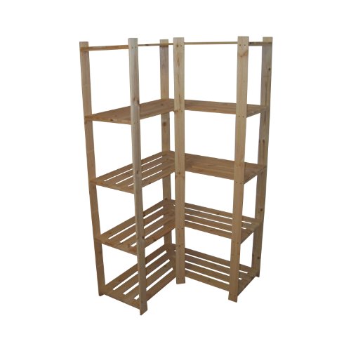 Len Mar.de ECKREGAL HOLZREGAL B-20 aus 17 mm Holz BÜCHERREGAL MASSIVHOLZREGAL KELLERREGAL BÜROREGAL 170x80x40 Len Mar.de ECKREGAL HOLZREGAL B-20 aus 17 mm Holz BÜCHERREGAL MASSIVHOLZREGAL KELLERREGAL BÜROREGAL 170x80x40 von Len Mar.de