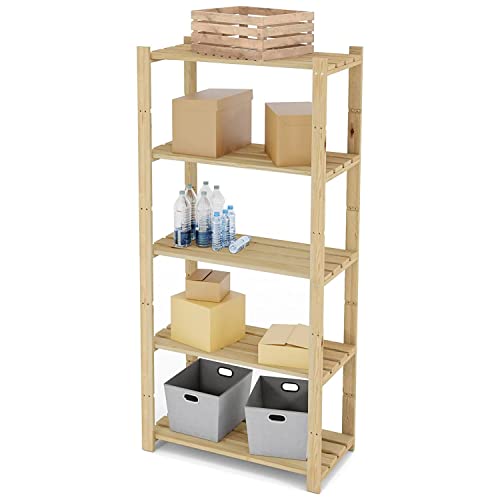 Len Mar.de HOLZREGAL B-24 5 BÖDEN 170x80x40 cm aus 17 mm Holz BÜCHERREGAL MASSIVHOLZREGAL KELLERREGAL BÜROREGAL 170x80x40 cm Len Mar.de HOLZREGAL B-24 5 BÖDEN 170x80x40 cm aus 17 mm Holz BÜCHERREGAL MASSIVHOLZREGAL KELLERREGAL BÜROREGAL 170x80x40 cm von Len Mar.de