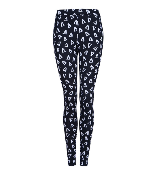 Lena Schokolade Legging bio black white triangle von Lena Schokolade