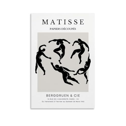 Lenaeo Matisse Poster Vintage Art Painting Für Zimmer, Ästhetische Leinwand-Wandkunst, Schlafzimmer-Dekor Poster 08x12inch(20x30cm) von Lenaeo