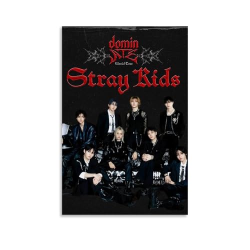 Lenaeo Stray Poster Kids Music Vintage Für Zimmer, Ästhetische Leinwand-Wandkunst, Schlafzimmer-Dekor Poster 24x36inch(60x90cm) von Lenaeo