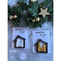 Wichtelgeschenk, Weihnachtsgeschenk, Krippe To Go, Weihnachten in Der Tüte, Weihnachtskerze, Teelichthalter, Geschenk, Mitbringsel Wichtelgeschenk, Weihnachtsgeschenk, Krippe To Go, Weihnachten in Der Tüte, Weihnachtskerze, Teelichthalter, Geschenk, Mitbringsel von LenasBastelecke