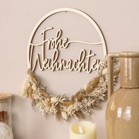 Türkranz Weihnachten Aus Holz Mit Trockenblumen Als Weihnachtsdeko Und Geschenkidee Zu Weihnachten, Trockenblumenkranz "Frohe Weihnachten" Türkranz Weihnachten Aus Holz Mit Trockenblumen Als Weihnachtsdeko Und Geschenkidee Zu Weihnachten, Trockenblumenkranz "Frohe Weihnachten" von LenasBlumenzauber