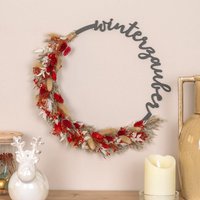 Türkranz Weihnachten Aus Holz Mit Trockenblumen Als Weihnachtsdeko Und Geschenkidee Zu Weihnachten, Trockenblumenkranz "Winterzauber" Türkranz Weihnachten Aus Holz Mit Trockenblumen Als Weihnachtsdeko Und Geschenkidee Zu Weihnachten, Trockenblumenkranz "Winterzauber" von LenasBlumenzauber