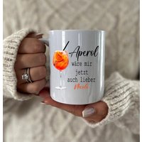 Tasse Personalisiert, Name, Kaffetasse Mit Aperol Geschenk, Set, Tasse, Glas Name Tasse Personalisiert, Name, Kaffetasse Mit Aperol Geschenk, Set, Tasse, Glas Name von LenasgeschenkeDE