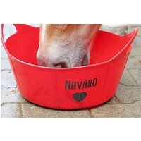 Flexitrog 15 Liter Pferd Pferdeliebe Geschenkidee Individuell von Lenasschilderwald