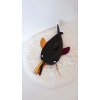 Walhai Stiftemappe Für Kinder, Haifisch Aus Cord, Besonderes Stiftemäppchen, Geschenk Einschulung, Schulstart von LenchensGetuschel